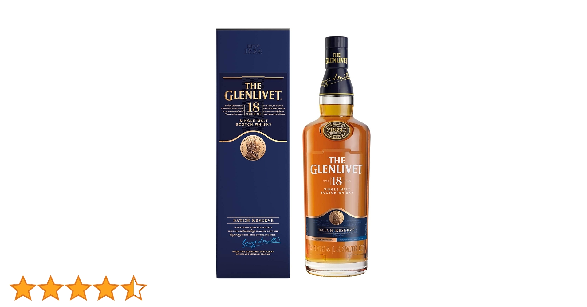 Amazon.co.jp: ザ・グレンリベット18年 シングルモルトスコッチ